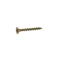 Grip-Rite Grip-Rite 25 lbs No.6 x 1.25 in. Phillips Zinc Wood Screws 5023524